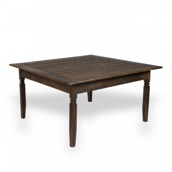 Mesa Rústica Quadrada - Código MRQ01